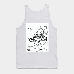 Flying Car Apes Tank Top